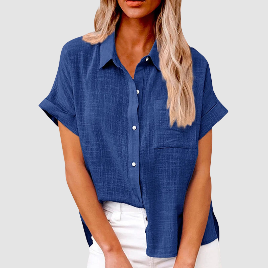 Carol | Women's Elegant Casual Blouse-The Yellow Prime