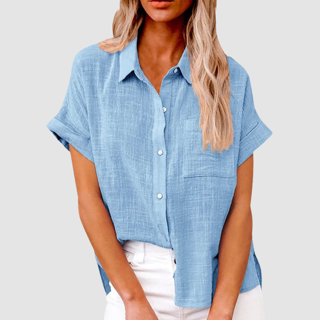 Carol | Women's Elegant Casual Blouse-The Yellow Prime