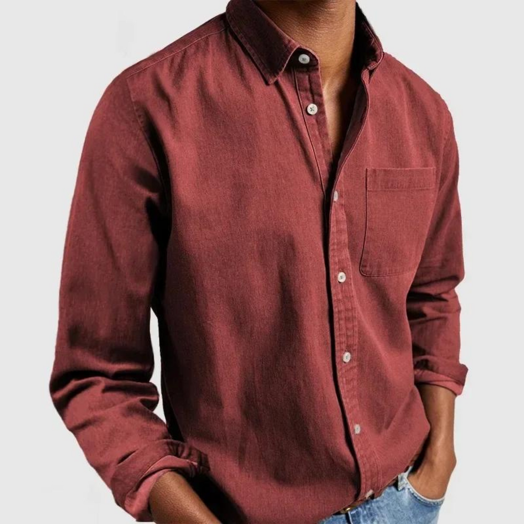 Men's Elegant Shirt-The Yellow Prime