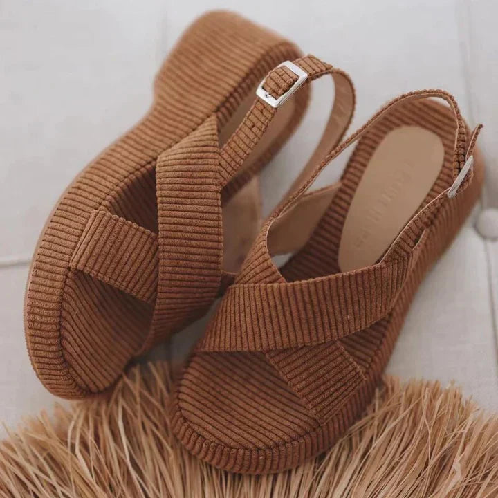 Cassie | Women's Elegant Platform Sandals for Stylish Comfort-The Yellow Prime
