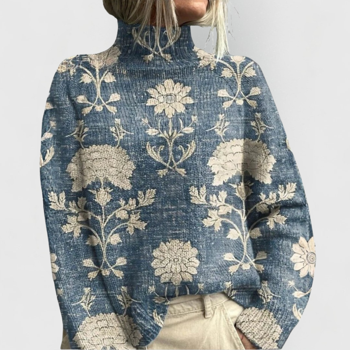 Elegant polotröja för kvinnor