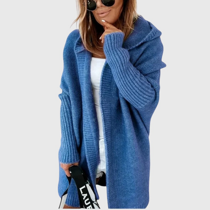 Charlotte | Women's Cozy Hooded Cardigan-The Yellow Prime