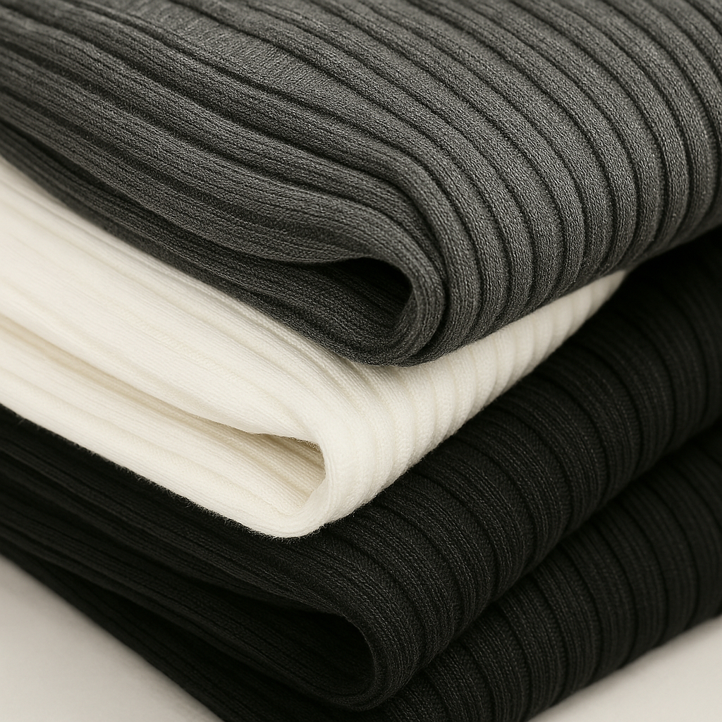 Lucas | Men's Cotton Ribbed Quarter-Zip Sweater