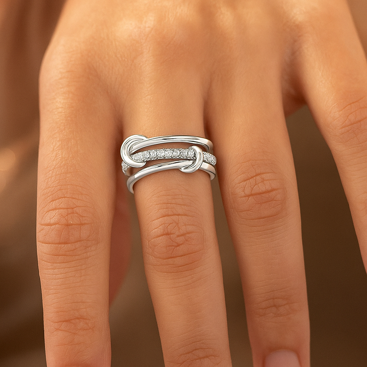 Elegant Bond Ring for Timeless Style and Sophistication