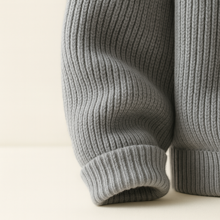David | Men's Wool Quarter-Zip Sweater