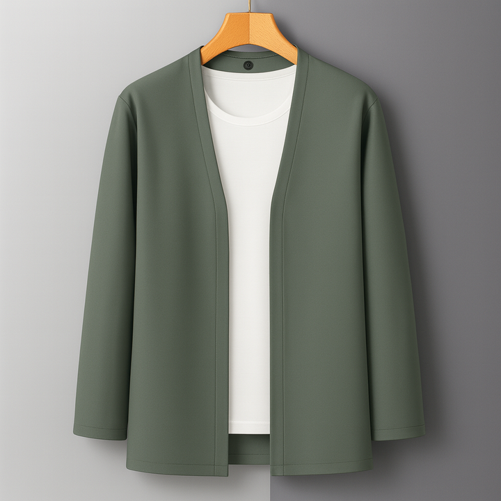 Jake | Men's Wool Blend Cardigan Sweater