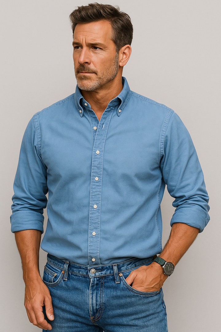 Men's Elegant Shirt-The Yellow Prime