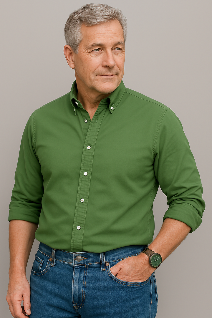 Men's Elegant Shirt-The Yellow Prime