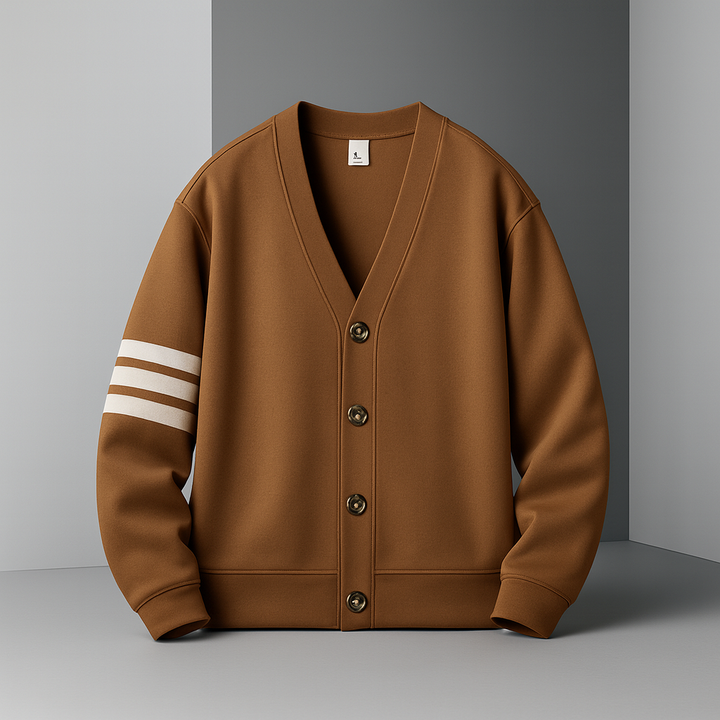 Ryan | Men's Nylon Blend Cardigan Sweater