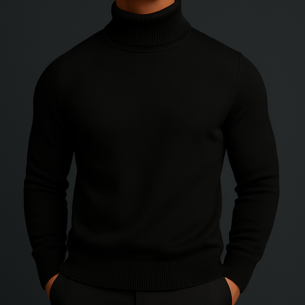 Ethan | Men's Wool Turtleneck Sweater