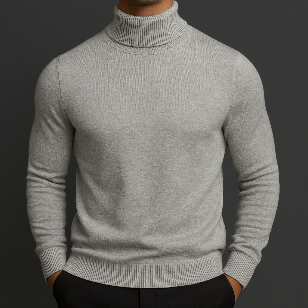 Ethan | Men's Wool Turtleneck Sweater