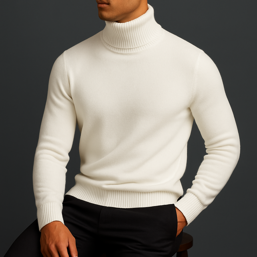 Ethan | Men's Wool Turtleneck Sweater