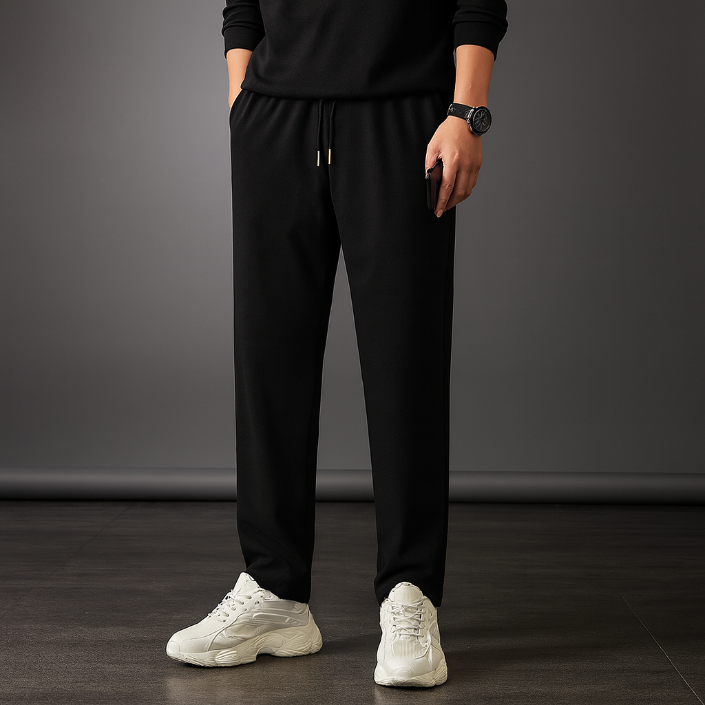 Men's Ice Silk Drawstring Sweatpants