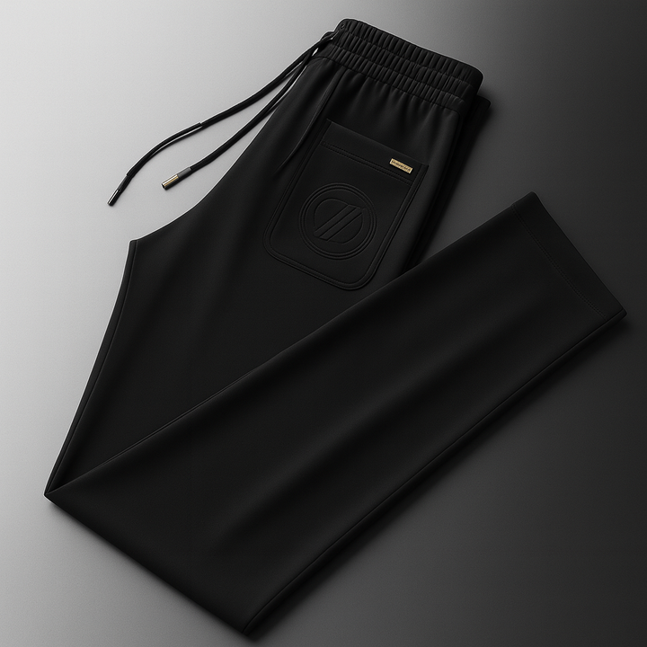 Men's Ice Silk Drawstring Sweatpants