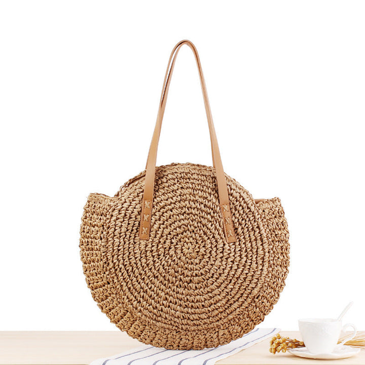 Chelsea | Women's Stylish Handcrafted Straw Handbag-The Yellow Prime