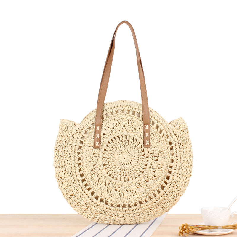 Chelsea | Women's Stylish Handcrafted Straw Handbag-The Yellow Prime
