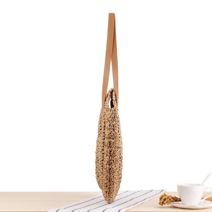 Chelsea | Women's Stylish Handcrafted Straw Handbag-The Yellow Prime