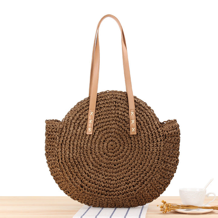 Chelsea | Women's Stylish Handcrafted Straw Handbag-The Yellow Prime