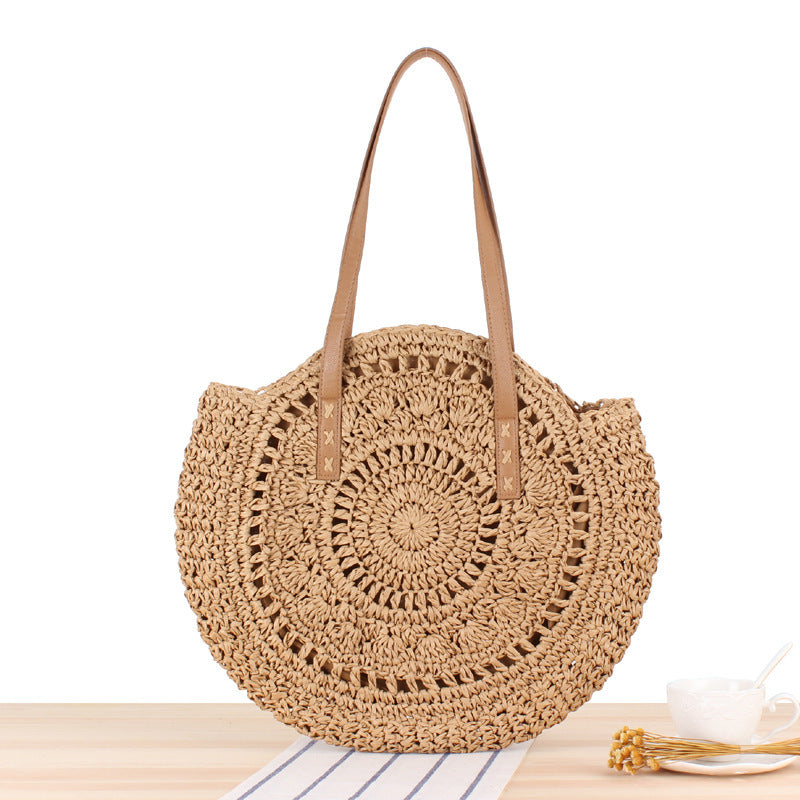 Chelsea | Women's Stylish Handcrafted Straw Handbag-The Yellow Prime