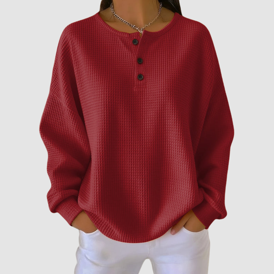 Claire | Women's Relaxed Sweater-The Yellow Prime