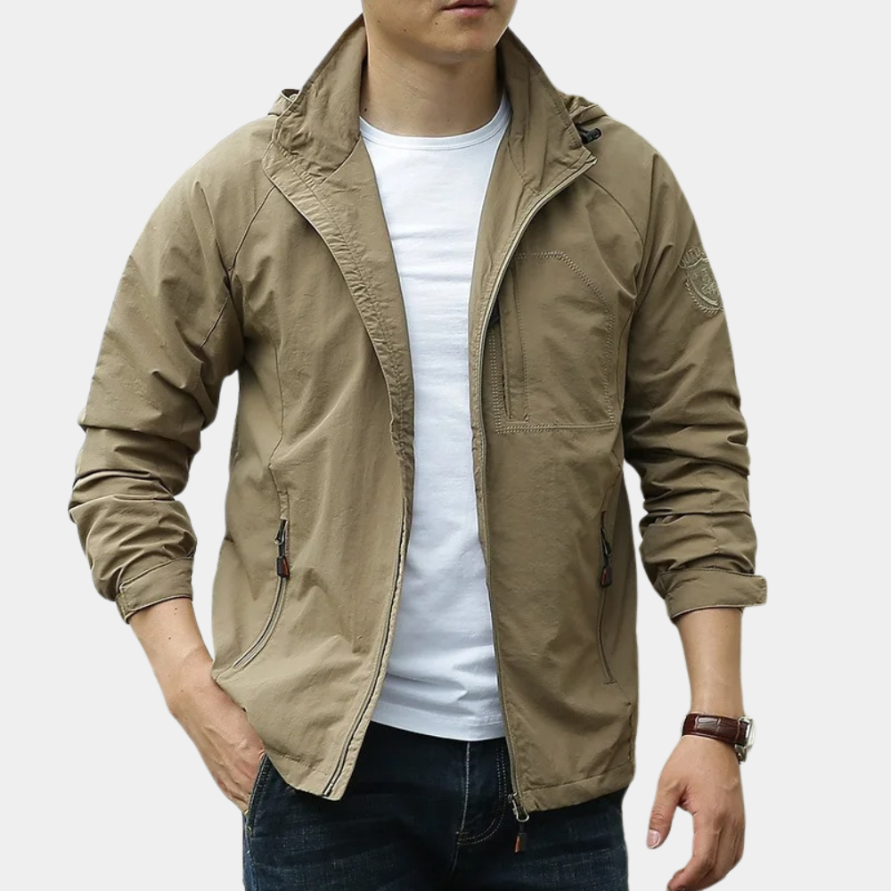 John | Men's Trendy Cargo Summer Jacket
