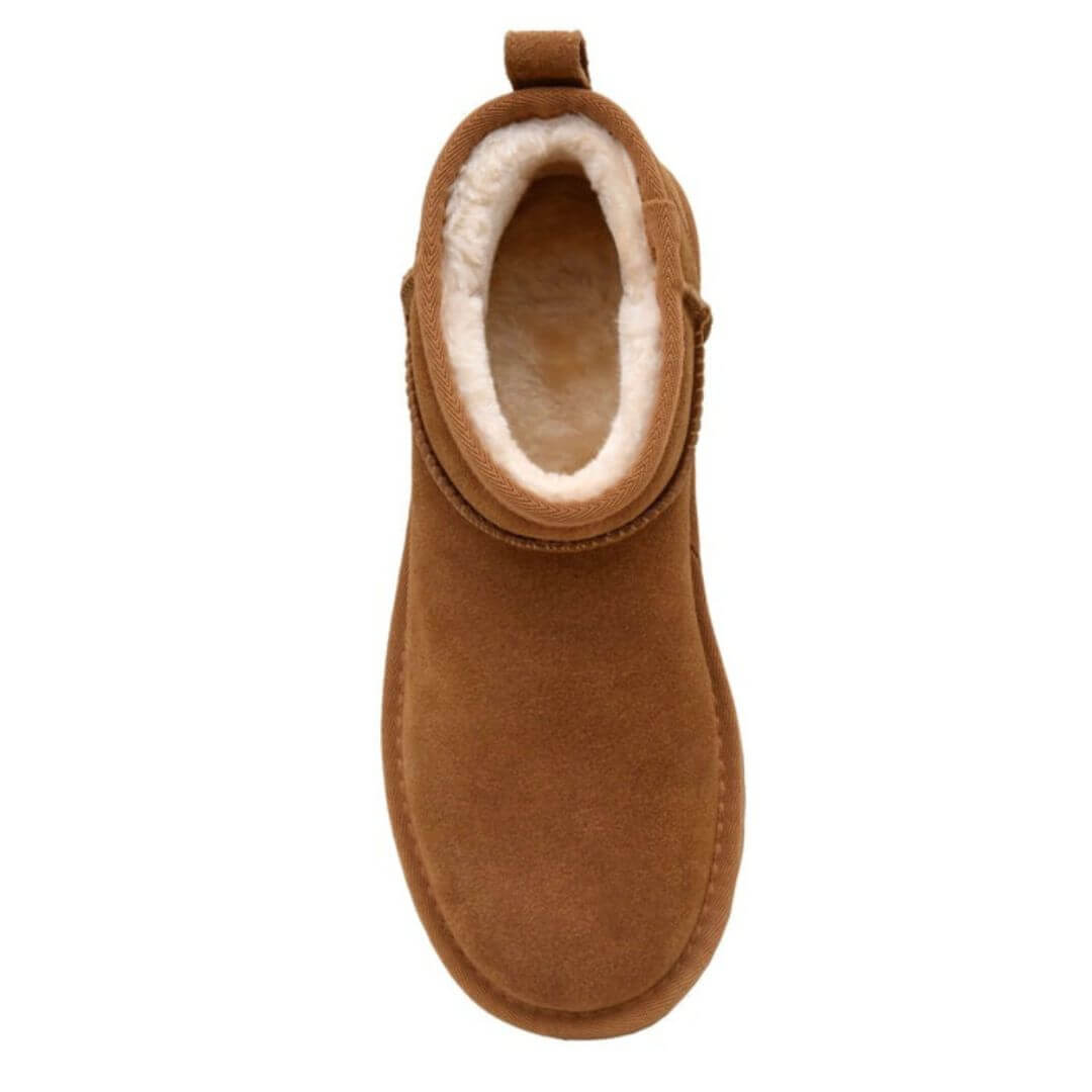Audrey | Women's Comfortable Boots with Synthetic Fur-The Yellow Prime