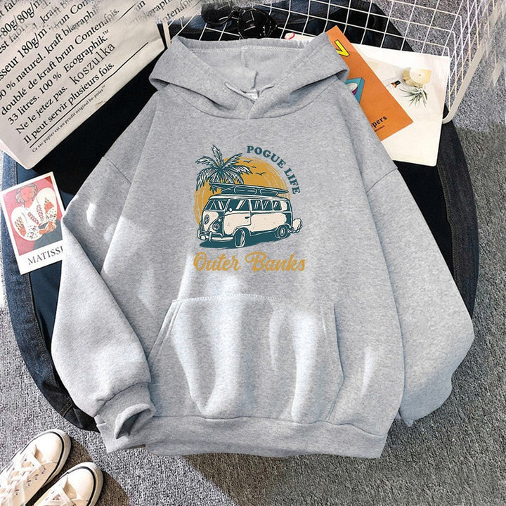 Cozy Oversized Unisex Hoodie - Casual Pullover for Comfort-The Yellow Prime