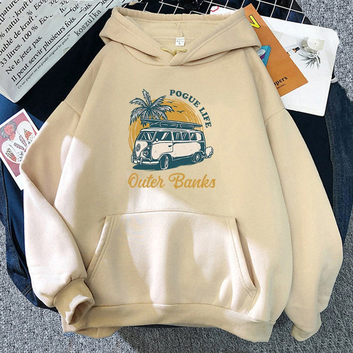 Cozy Oversized Unisex Hoodie - Casual Pullover for Comfort-The Yellow Prime