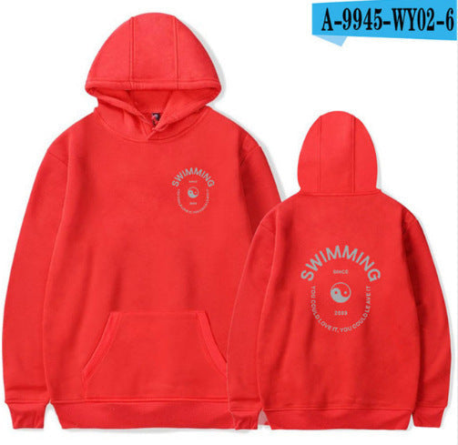 Cozy Unisex Pullover Hoodie - Cotton Blend for Winter Wear
