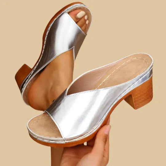 Crystal | Women's Enhanced Comfort Orthopedic Sandal-The Yellow Prime