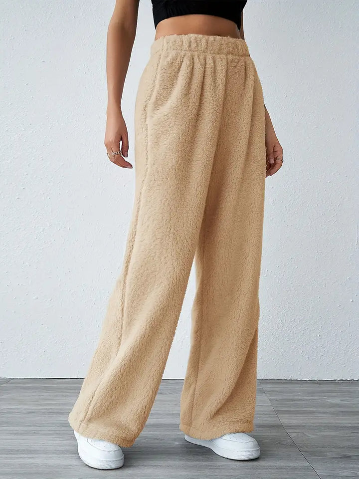 Deby | Women's Comfortable and Stylish Fleece Joggers-The Yellow Prime