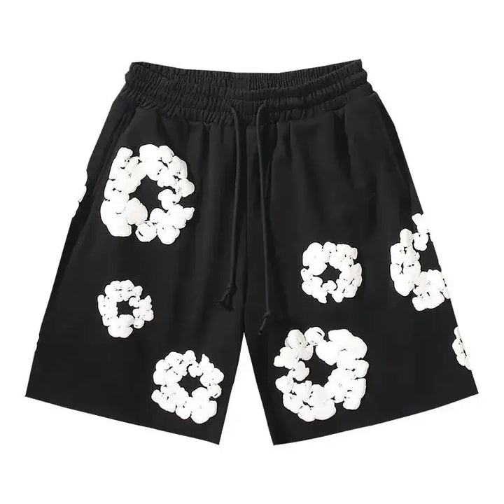 Denim Tears Floral Shorts Pant Black