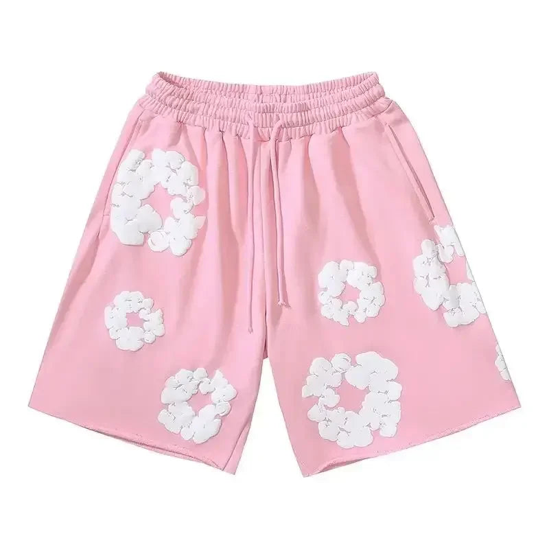 Denim Tears Floral Shorts Pant Pink