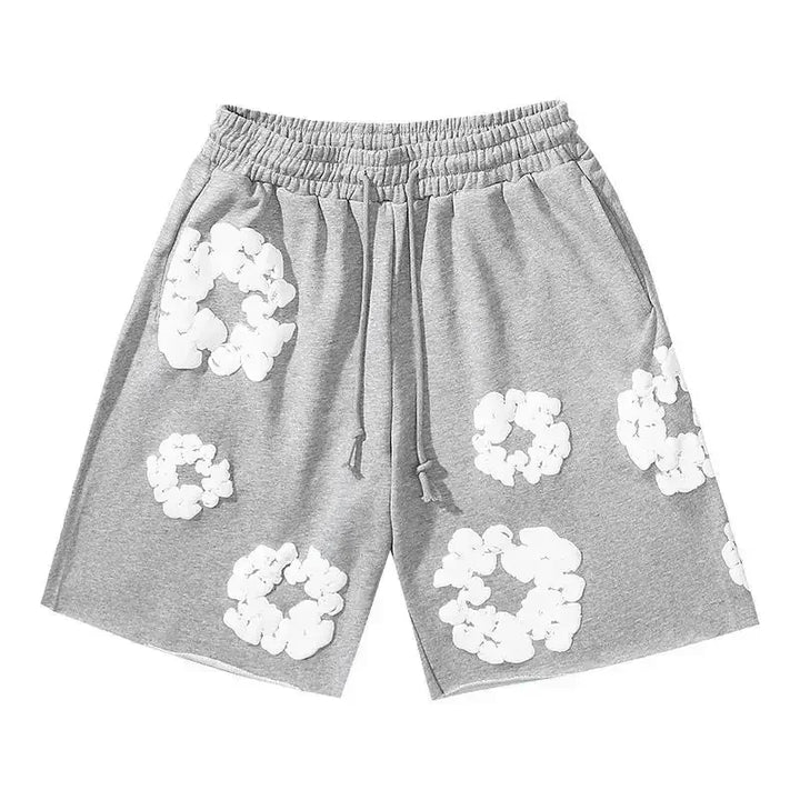 Denim Tears Floral Shorts Pant Grey