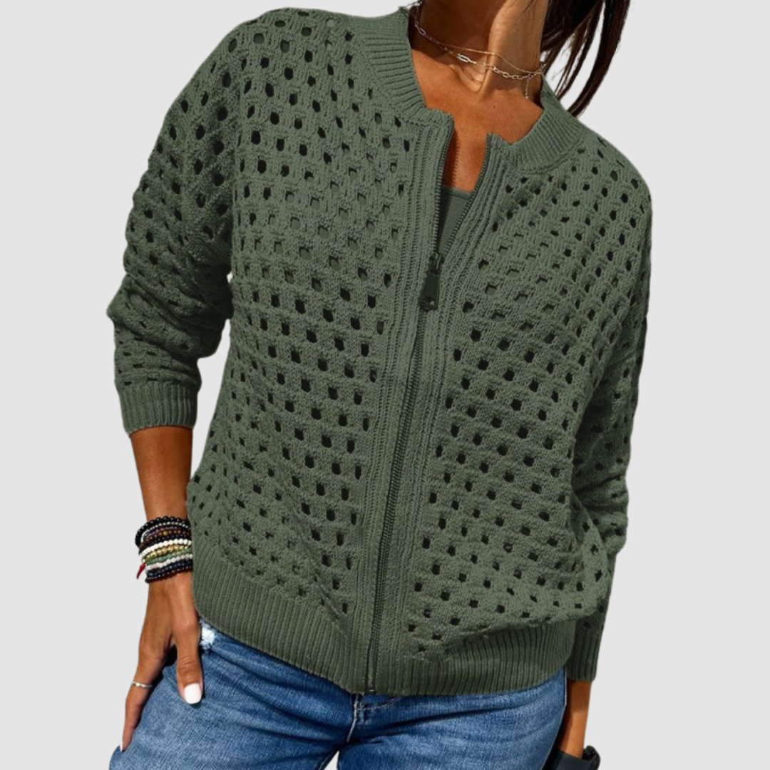 Desiree | Women's Premium Knitted Cardigan-The Yellow Prime