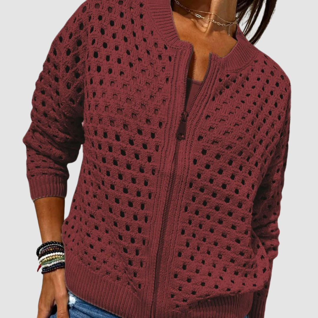Desiree | Women's Premium Knitted Cardigan-The Yellow Prime