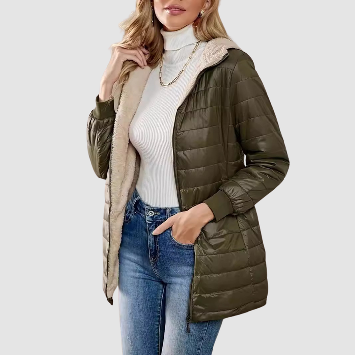 Devon | Women's Elegant Winter Coat-The Yellow Prime