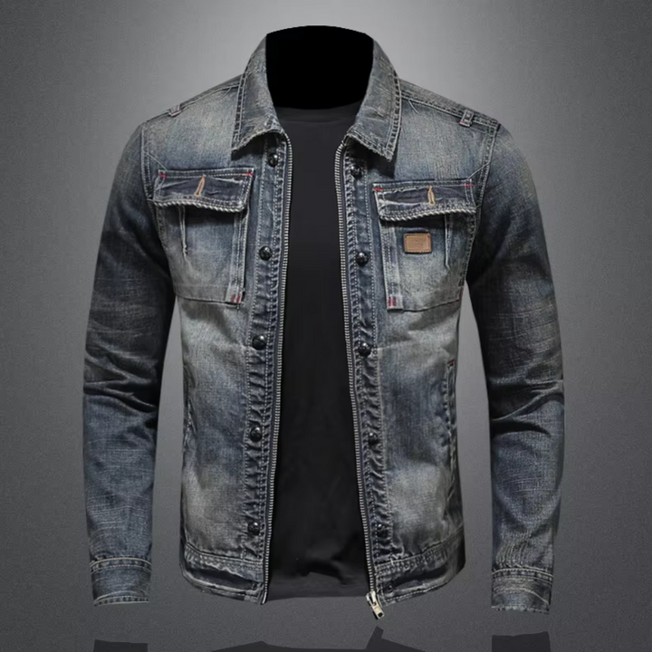 Nathan | Men's Trendy Denim Jacket