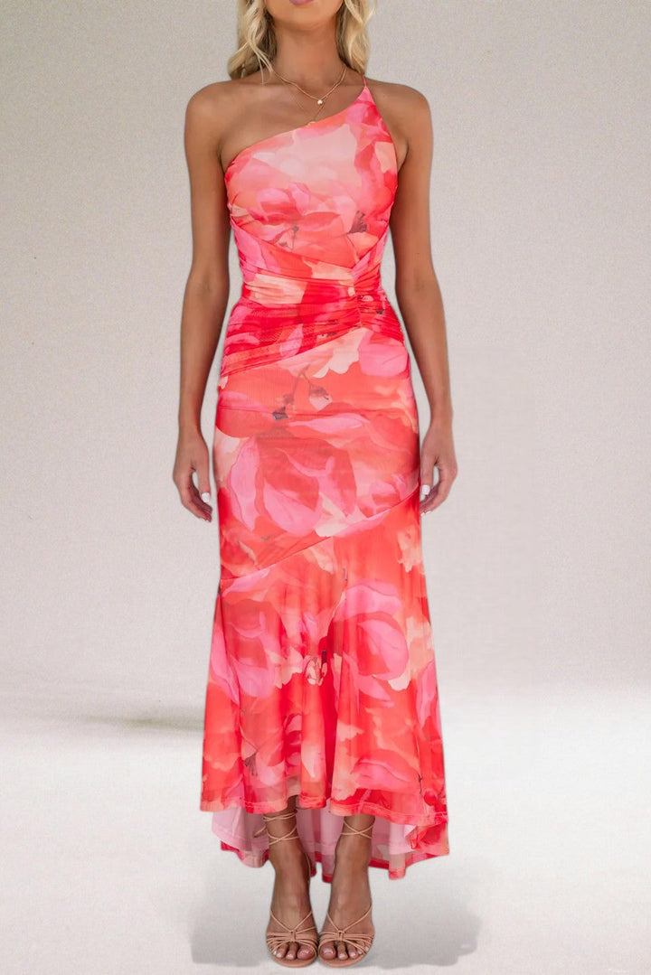 Doriana | Women's Elegant Floral Maxi Dress-The Yellow Prime