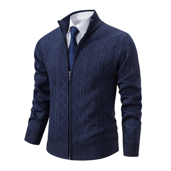 Cardigan classique en maille pour homme, intemporel et confortable