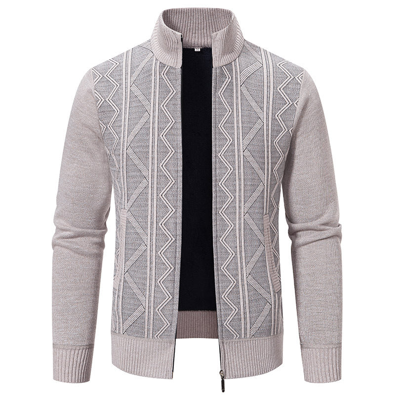 Cardigan classique en maille pour homme, intemporel et confortable