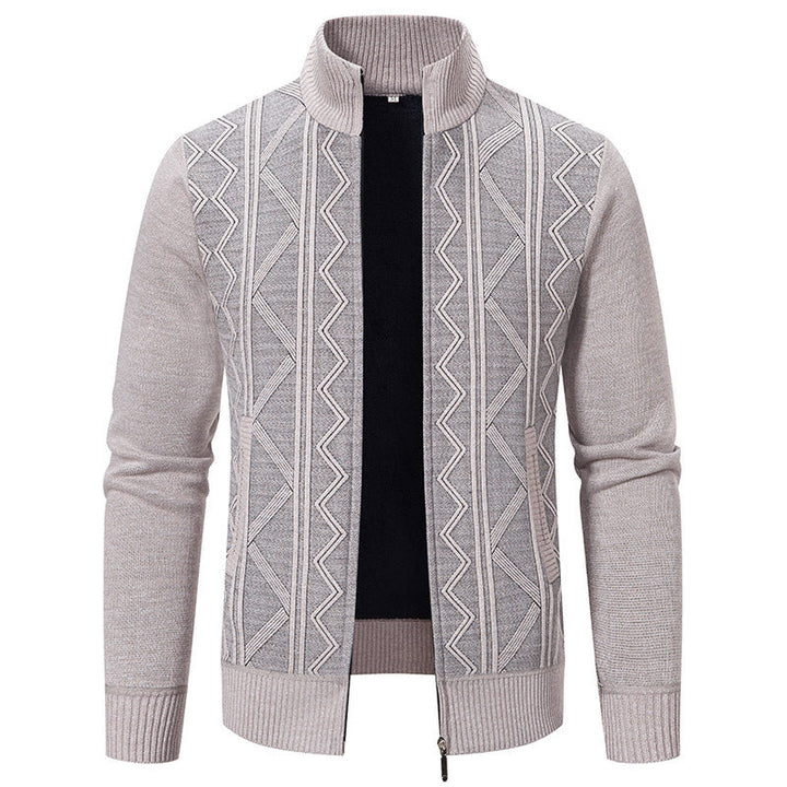 Cardigan classique en maille pour homme, intemporel et confortable