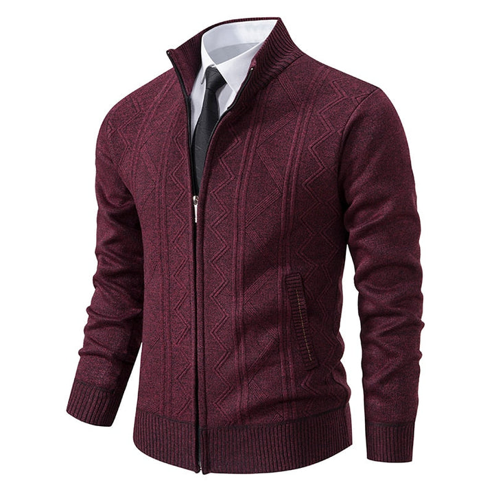 Cardigan classique en maille pour homme, intemporel et confortable