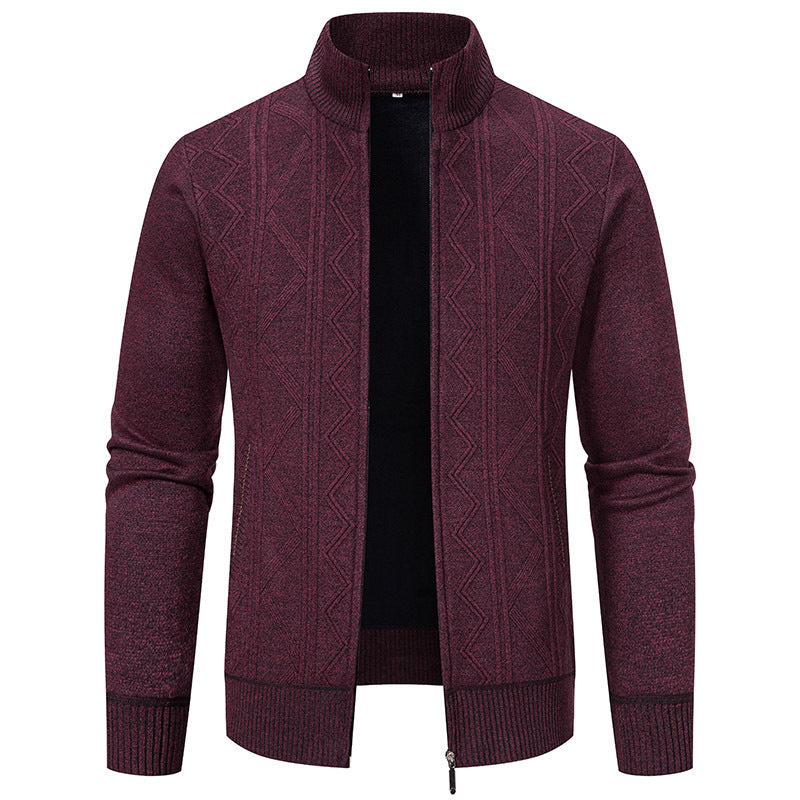 Cardigan classique en maille pour homme, intemporel et confortable