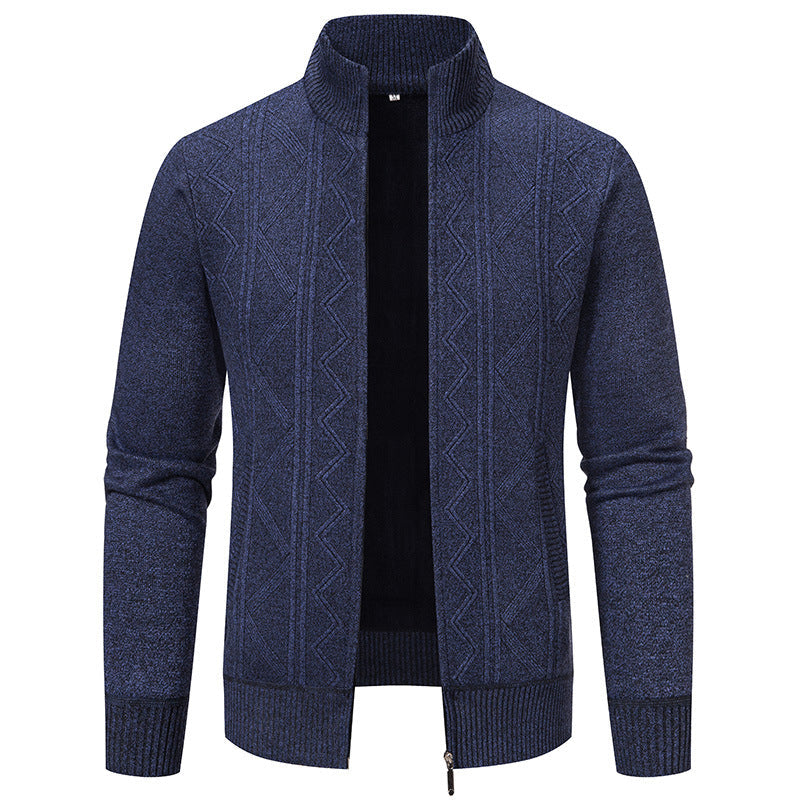 Cardigan classique en maille pour homme, intemporel et confortable