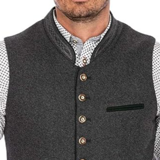 Gilet élégant au style traditionnel et patrimonial pour homme – Un incontournable du quotidien