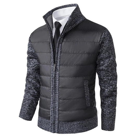 Veste-pull classique et confortable pour homme, idéale au quotidien