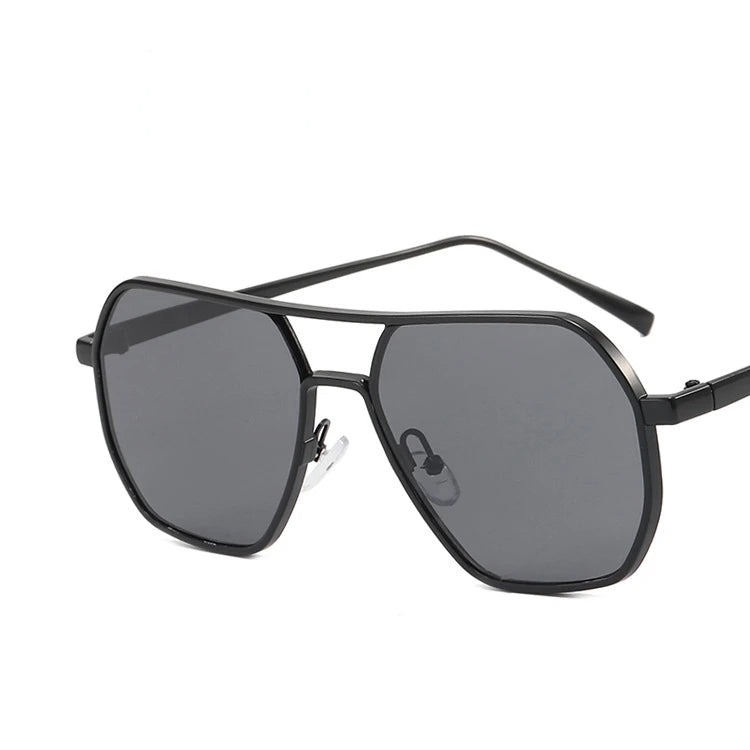 Durable Men's Pilot Sunglasses – Classic Stainless Steel Design for Daily Use-The Yellow Prime