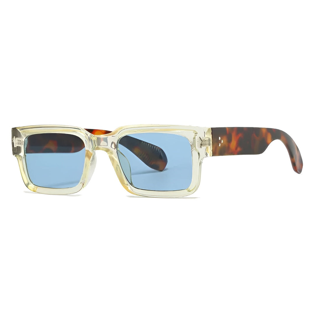 Durable Men's Sunglasses – Classic Retro Style, Scratch-Resistant-The Yellow Prime