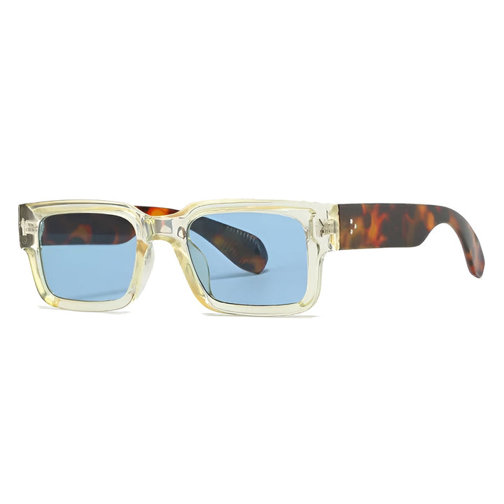 Durable Men's Sunglasses – Classic Retro Style, Scratch-Resistant-The Yellow Prime